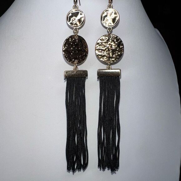 Boho Long Tassel earrings - Picture 2 of 6